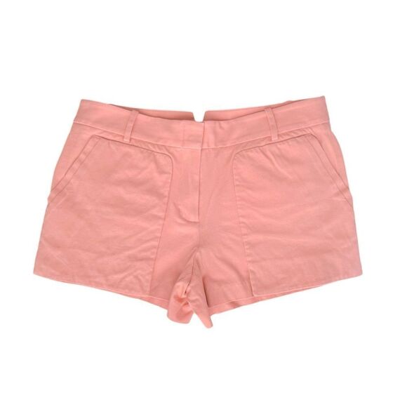 BCBGMAXAZRIA EUC Bruna patch-pockets short shorts in Blush Size M - Picture 1 of 7